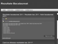 Rezultate Bacalaureat  2009 - rezultatebac.blogspot.com