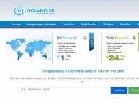 Gazduire web profesionala, domenii ro, com, net, biz, eu - www.rouhost.ro