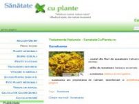 Sanatate cu plante | Remedii naturale pentru  tratarea  problemelor de sanatate - www.sanatatecuplante.ro