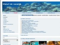 Sfaturi de vacanta, forum de discutii, impresii de vacanta, fotografii, agentii de turism, hoteluri - www.sfaturidevacanta.ro