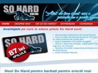 So Hard pastile pentru erectie - www.so-hard.ro