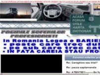 Pagina soferilor de camion, forum, legislatie, program de condus. - www.soferii.ro