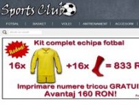 Echipamente sportive online - www.sportsclub.ro