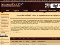 StreamingRadioTV - Baza ta gratuita de posturi streaming Radio TV - www.streamingradiotv.ro