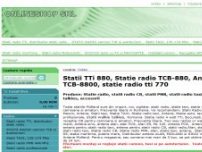 Statii taxi, Statie radio taxi, Antene, Statie auto taximetrie - www.tcb-880.ro