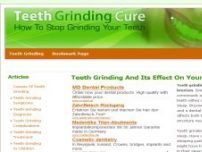 Teeth Clenching - www.teethgrindingcure.com