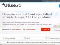 Servicii web design - www.ulise.ro