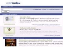 WebIndex - catalogul site-urilor din Romania in imagini - www.web-index.ro