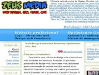 Web design, Web design Constanta - Romania, Dezvoltare web 2.0, Aplicatii Web, Animatii flash, CMS - www.zeusmedia.ro