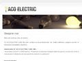 Aco Electric bransamente electrice instalatii electrice aviz Enel - www.acoelectric.ro