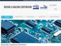 Electronic components - Brooks & Maldini Corporation, electronic parts distribut - www.brooks-maldini.net