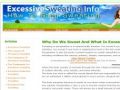 Stop Excessive Sweating - www.excessivesweatinginfo.com