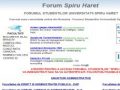 Spiru Haret - www.forumspiruharet.ro