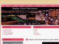 Radio Click Romania - Suntem la un click distanta - www.radioclick.ro